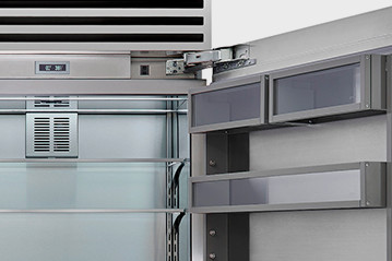 Commercial Style Refrigerator Interior