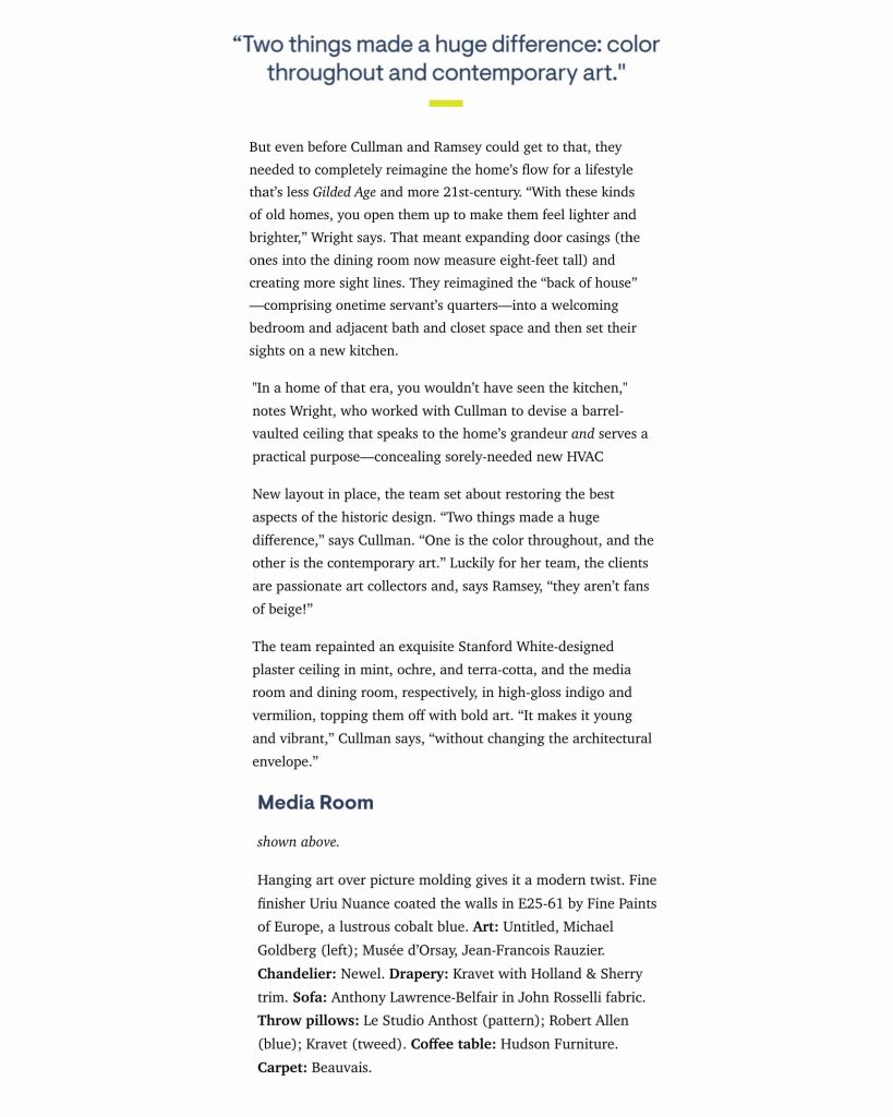 BlueStar kitchen featured in House Beautiful